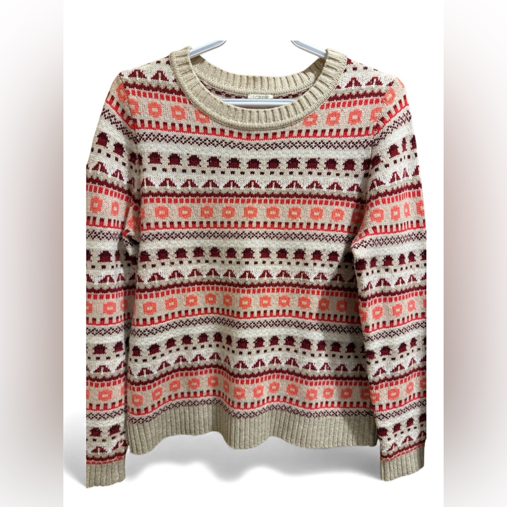 J.Crew Fair Isle Sweater - Women's Size M